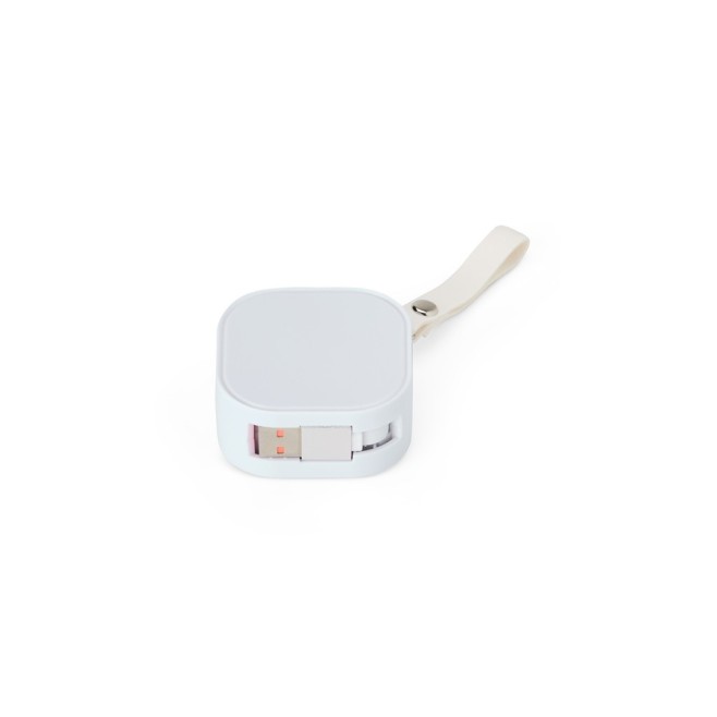 Cabo USB retrátil 4 em 1 Personalizado