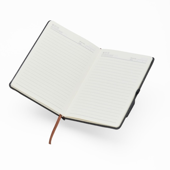 Caderno de anotações com elástico Personalizado