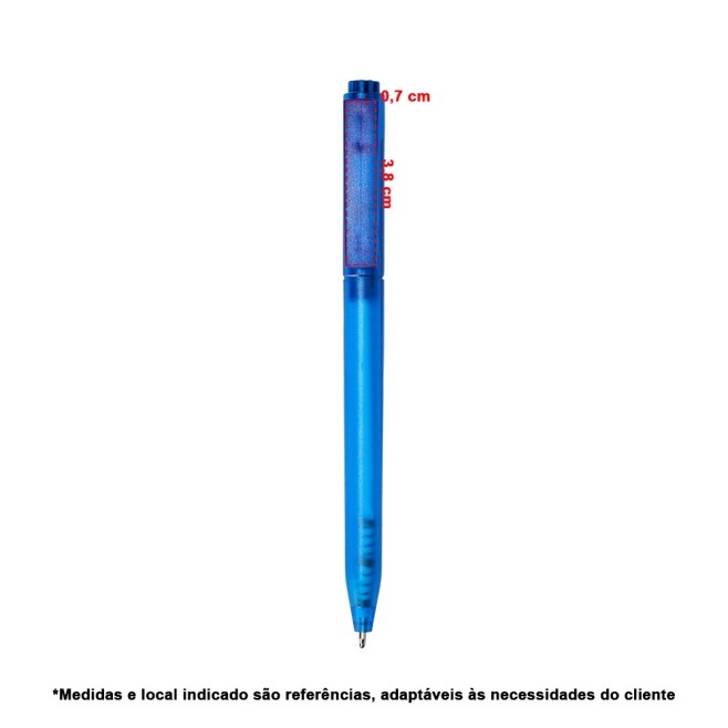 Caneta Plástica Personalizada
