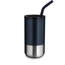 Copo Inox com Canudo 500ml Para Brindes Personalizado