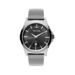 Relógio Technos Masculino Steel Prata Personalizado
