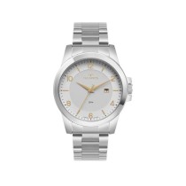 Relógio Technos Masculino Steel Prata Personalizado