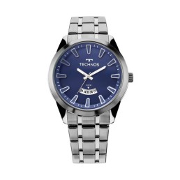 Relógio Technos Racer Masculino Prata Personalizado