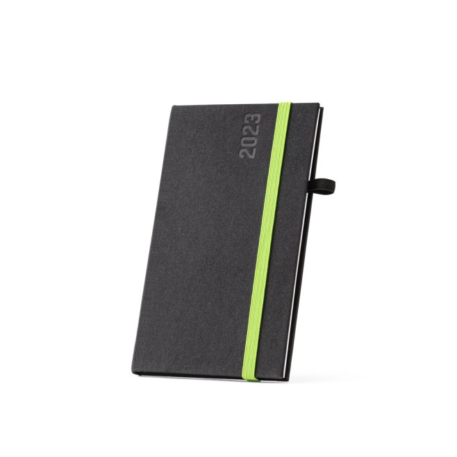 Agenda pocket em tecido poliéster 2024/25 Personalizada