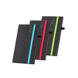 Agenda pocket em tecido poliéster 2024/25 Personalizada