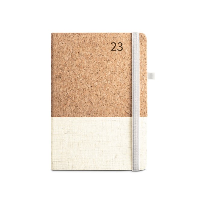 Agenda A5 em cortiça 2024/25 Personalizada