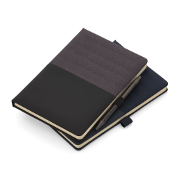 Caderno de Anotações com powerbank indução Personalizado