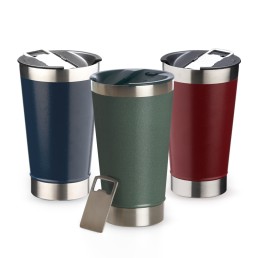 Copo Térmico 500ml com Abridor para Brinde