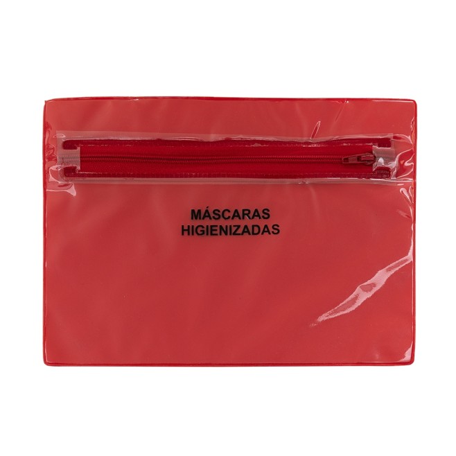 Envelope Plástico Duplo para Máscaras Promocional