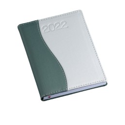 Agenda Diária 2024/25 de Couro Sintético Promocional