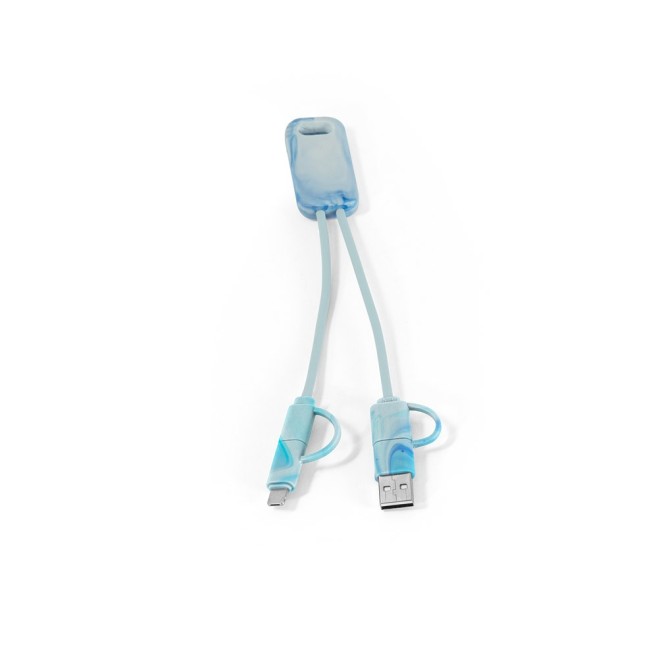 Cabo USB 6 em 1 Personalizado