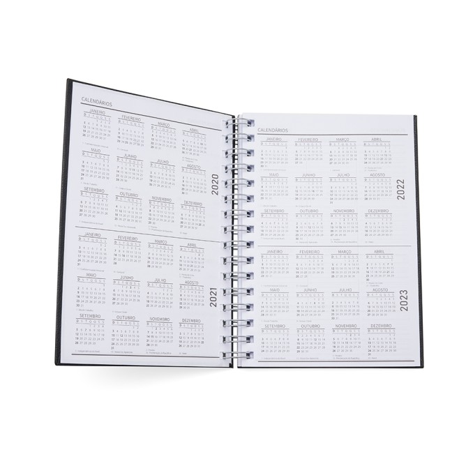 Caderno de Couro Sintético Para Brinde Personalizado