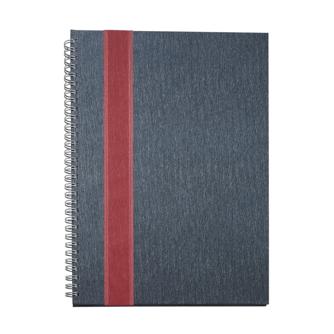 Caderno Grande com Faixa Personalizado
