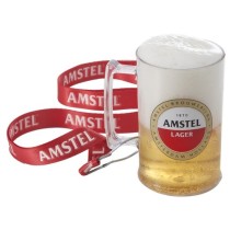 Caneca de Chopp Biodegradável com Cordão Personalizada