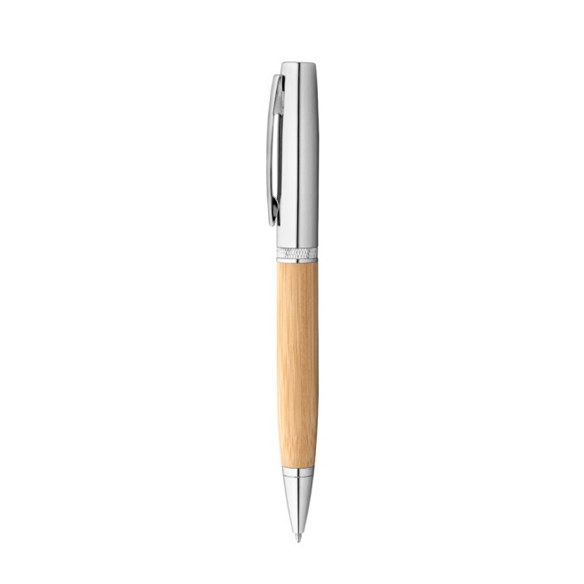 Caneta Bambu para Brindes com Logo 