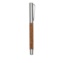 Caneta Metal Roller com Cortiça Personalizada