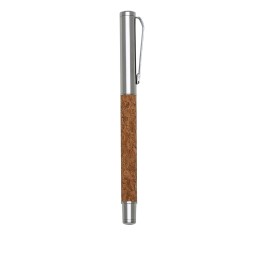 Caneta Metal Roller com Cortiça Personalizada