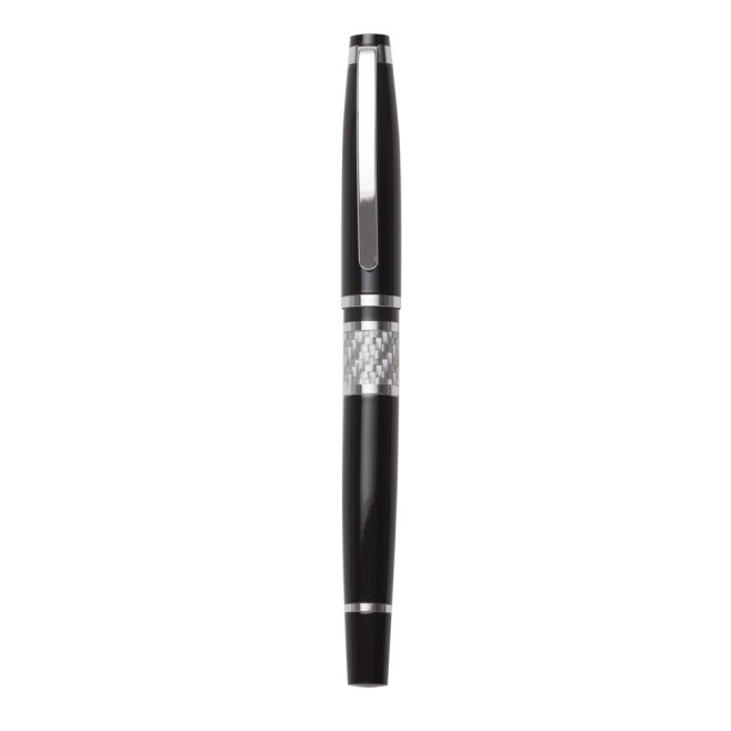 Caneta Metal Roller Preta Personalizada