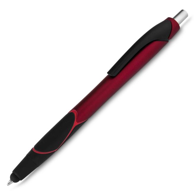 Caneta Plástica com Ponta Touch Personalizada
