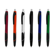 Caneta Plástica com Ponta Touch Personalizada