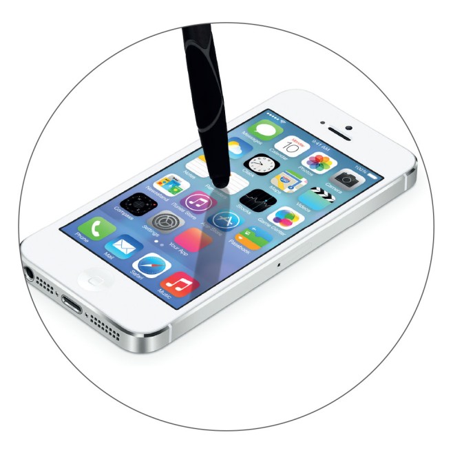 Caneta Plástica com Ponta Touch Personalizada