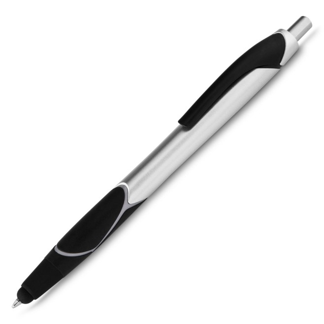 Caneta Plástica com Ponta Touch Personalizada