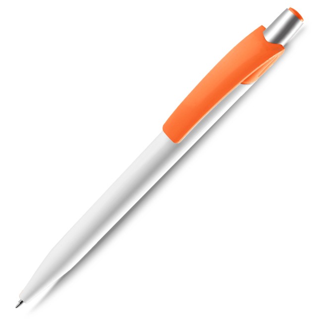 Caneta Plástica Esferográfica com Logo