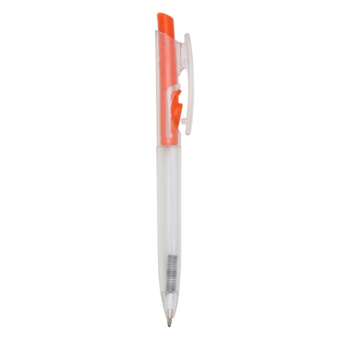 Caneta Plástica Personalizada com Logo