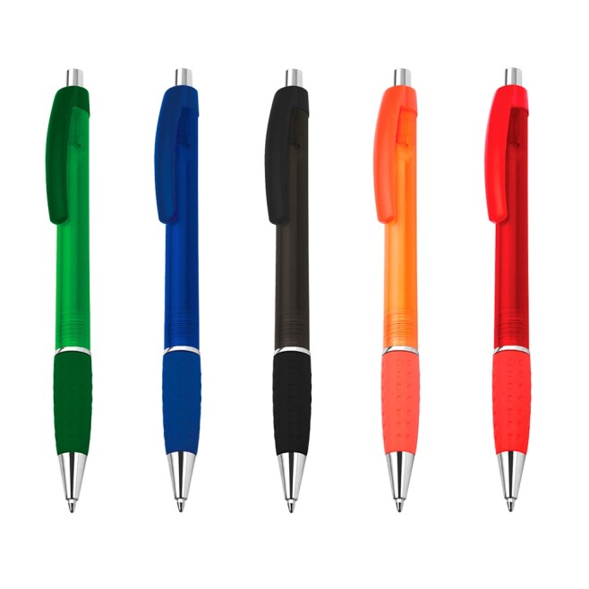 Caneta Plástica Personalizada com Logo