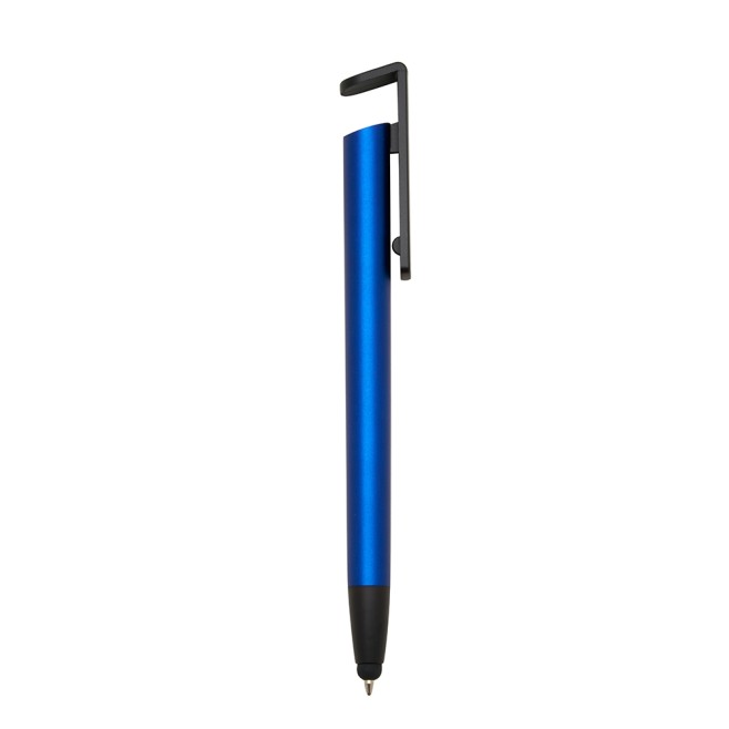 Caneta Plástica Touch com Suporte Personalizada