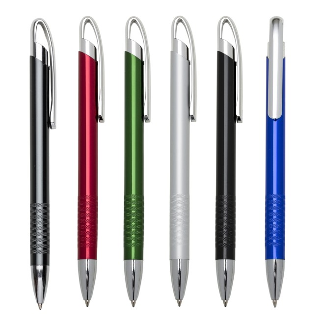 Caneta Semi-Metal para Brinde com Logo