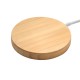Carregador por Indução em Bambu Personalizado