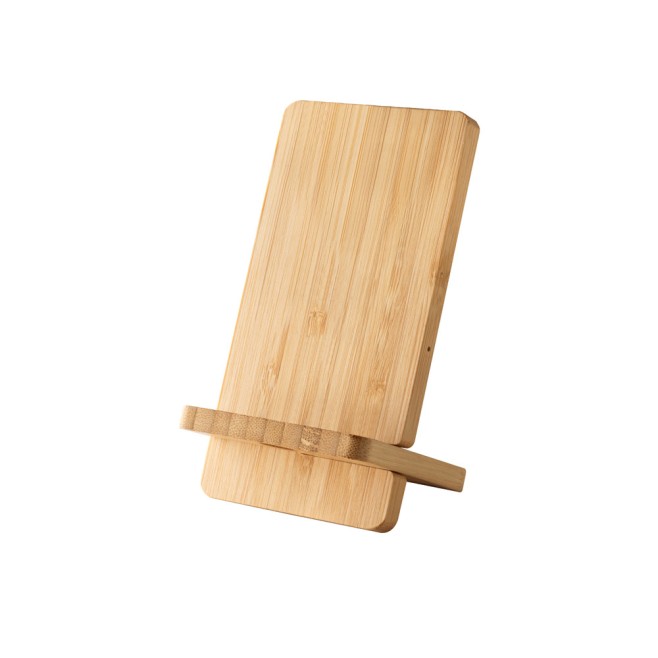 Carregador Wireless em Bambu Personalizado