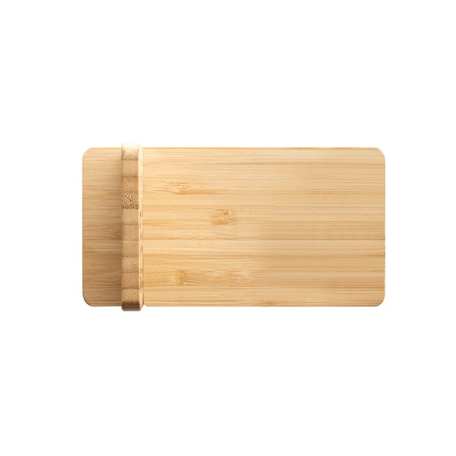 Carregador Wireless em Bambu Personalizado
