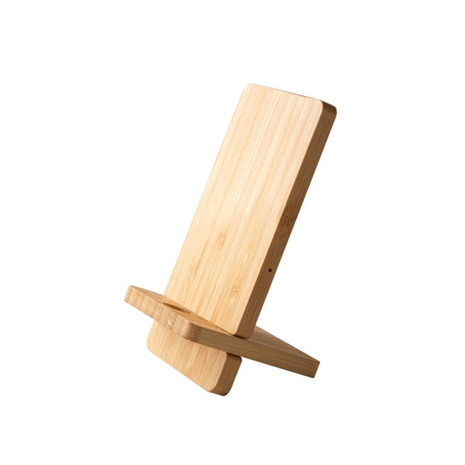 Carregador Wireless em Bambu Personalizado