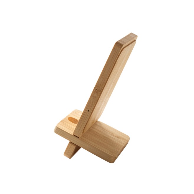 Carregador Wireless em Bambu Personalizado