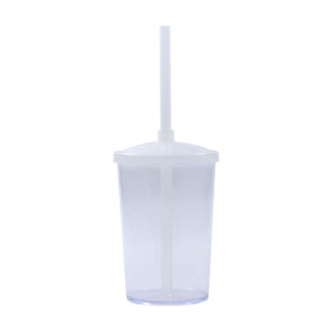 Copo 350 com Tampa e Canudo Personalizado