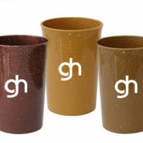 Copo 350ml Personalizado de Fibra de Madeira