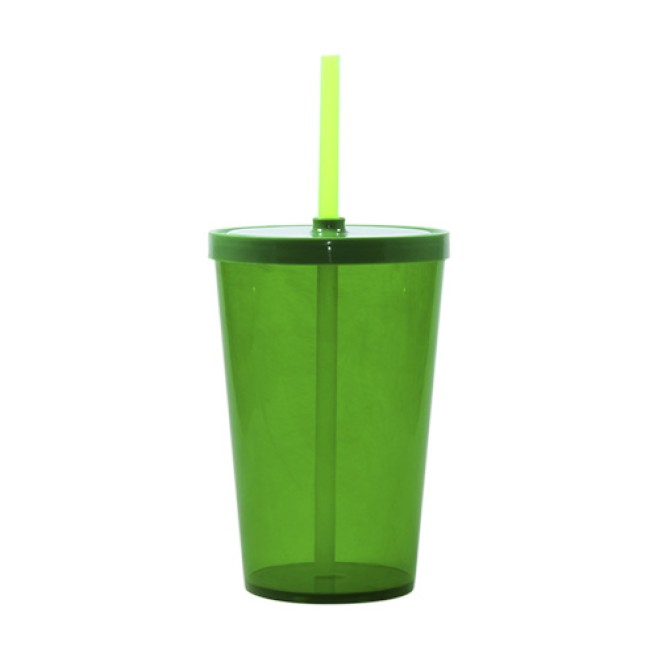 Copo 550 com tampa e canudo Personalizado