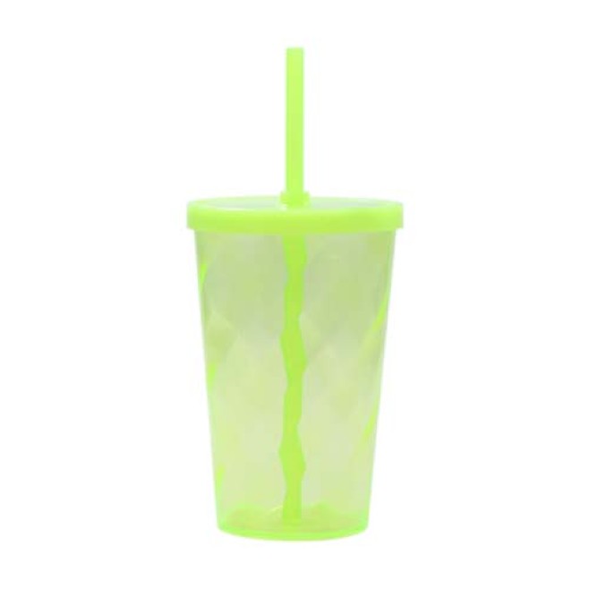 Copo 550 Espiral com Tampa e Canudo Personalizado