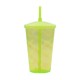 Copo Espiral 700 ml com Tampa e Canudo Personalizado