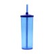 Copo Longdrink com Tampa e Canudo Personalizado