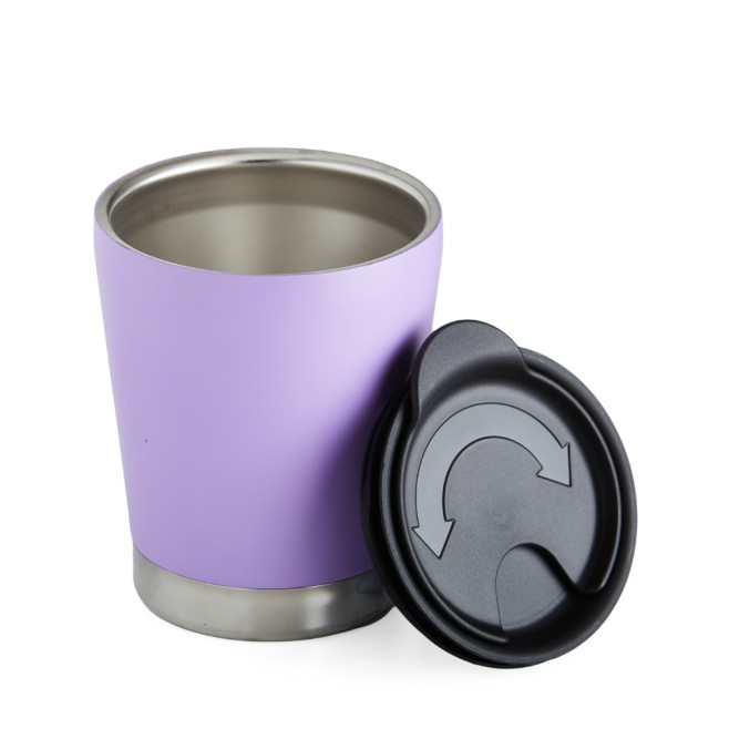 Copo Parede Dupla Inox 300ml Personalizado com Logo