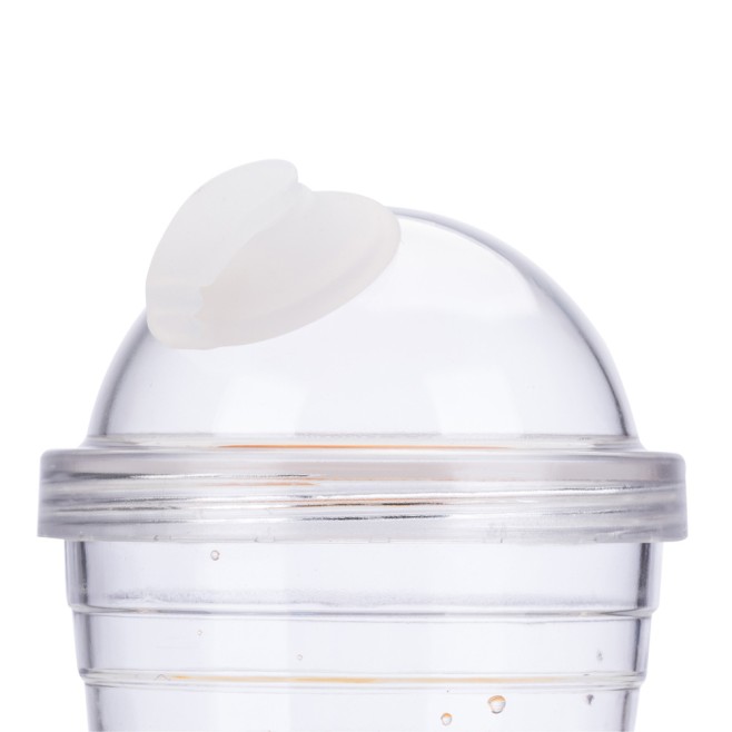 Copo Plastico com Tampa e Canudo Personalizado