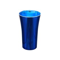 Copo Space Metalizado Azul Personalizado