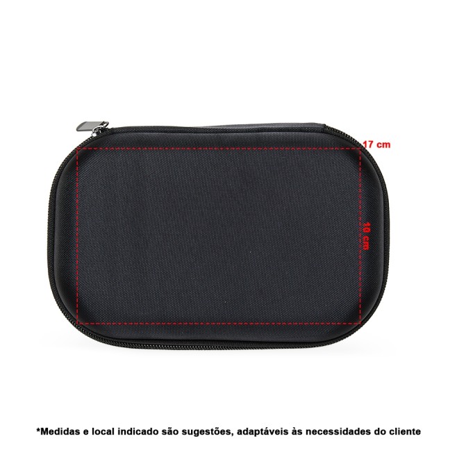 Estojo de Nylon Promocional com Logo