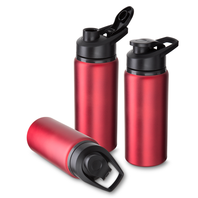 Garrafa de Alumínio de 600ml Personalizada