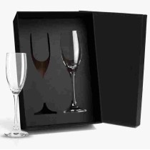Jogo De Taças De Vidro para Champagne Personalizado