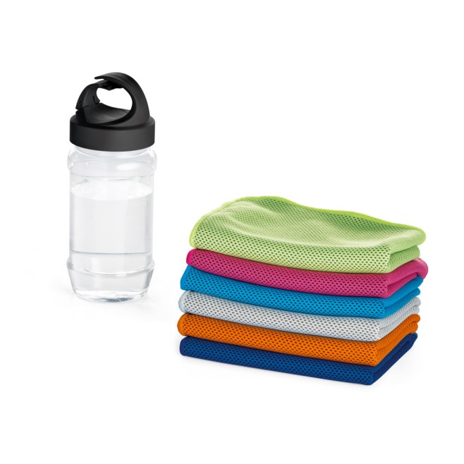 Kit Esportivo Com Toalha e Garrafa Personalizado Para Dia dos Pais