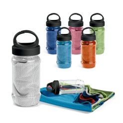 Kit Esportivo Com Toalha e Garrafa Personalizado Para Dia dos Pais